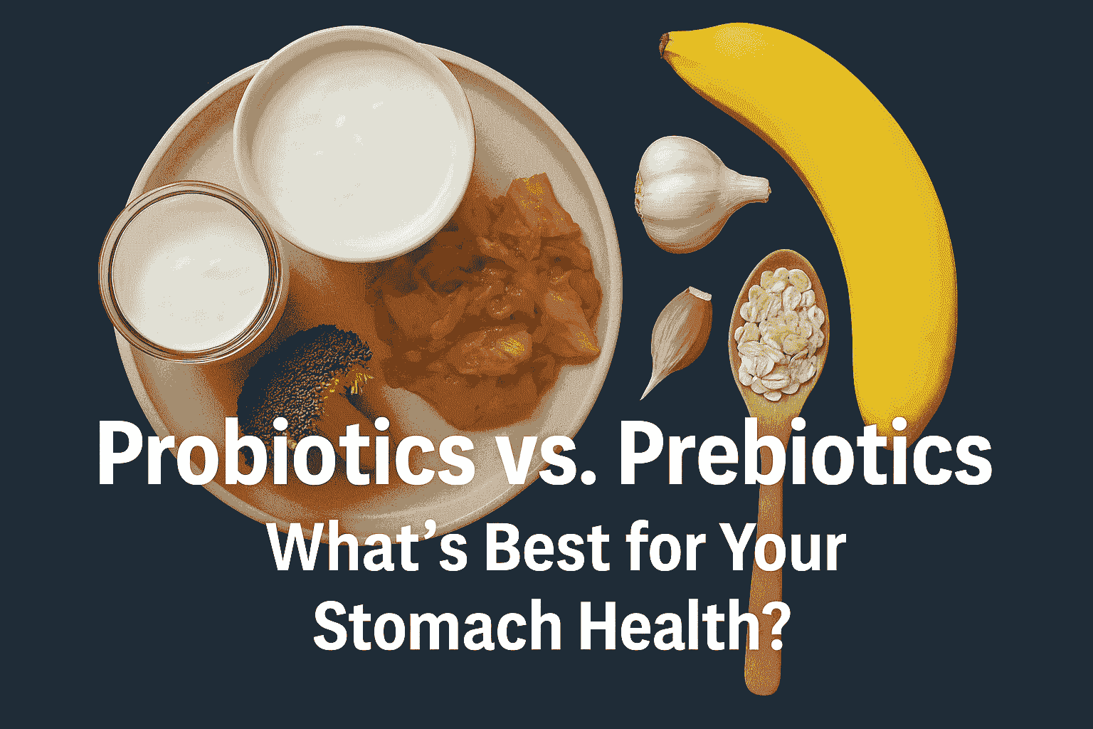 Probiotics vs. Prebiotics